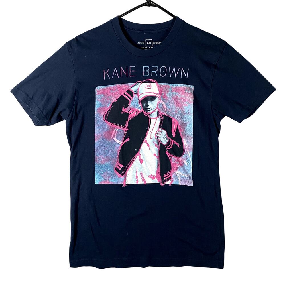 Kane Brown Live Forever Tour Black Concert T Shirt Size Medium